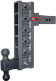 Mega Duty 2.5 Inch Offset Shank 3 Inch Rise, 12 Inch Drop 3K TW 21K Hitch & GH-061 Dual-Ball Gen Y Hitch