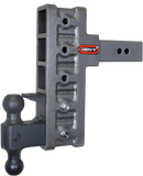 Mega Duty 2.5 Inch Offset Shank 3 Inch Rise, 9 Inch Drop 3K TW 21K Hitch & GH-061 Dual-Ball & GH-062 Pintle Lock Gen Y Hitch