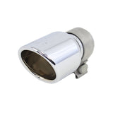 Stainless Steel Exhaust Tip 6 Inch Inlet Size: 2.0 Inch Outlet Size: 3.0 Inch Polished Stainless Steel Go Rhino