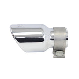 Stainless Steel Exhaust Tip 6 Inch Inlet Size: 2.0 Inch Outlet Size: 3.0 Inch Polished Stainless Steel Go Rhino