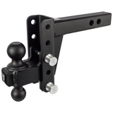 2.0 inch Heavy Duty 4 inch Drop/Rise Hitch BulletProof Hitch