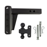 2.0 inch Heavy Duty 4 inch Drop/Rise Hitch BulletProof Hitch