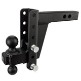 2.0 inch Heavy Duty 6 inch Drop/Rise Hitch BulletProof Hitch