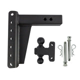 2.0 inch Heavy Duty 8 inch Drop/Rise Hitch BulletProof Hitch