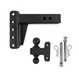 2.5 inch Heavy Duty 4 inch Drop/Rise Hitch BulletProof Hitch