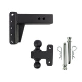 3.0 inch Heavy Duty 4 inch Drop/Rise Hitch BulletProof Hitch