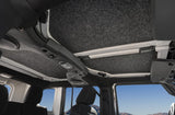 Jeep Headliner 07-10 JK Unlimited 4 door Headliner Kit 4 pc. Kit Intended For Hard Top Charcoal BedRug