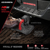HS 20 Hitch Step Textured Black Go Rhino