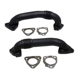 2in Replacement Passenger And Driver Side Up-Pipe For 2017-2026 Silverado/Sierra 2500/3500 HD L5P Duramax HSP Diesel