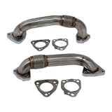2in Replacement Passenger And Driver Side Up-Pipe For 2017-2026 Silverado/Sierra 2500/3500 HD L5P Duramax HSP Diesel