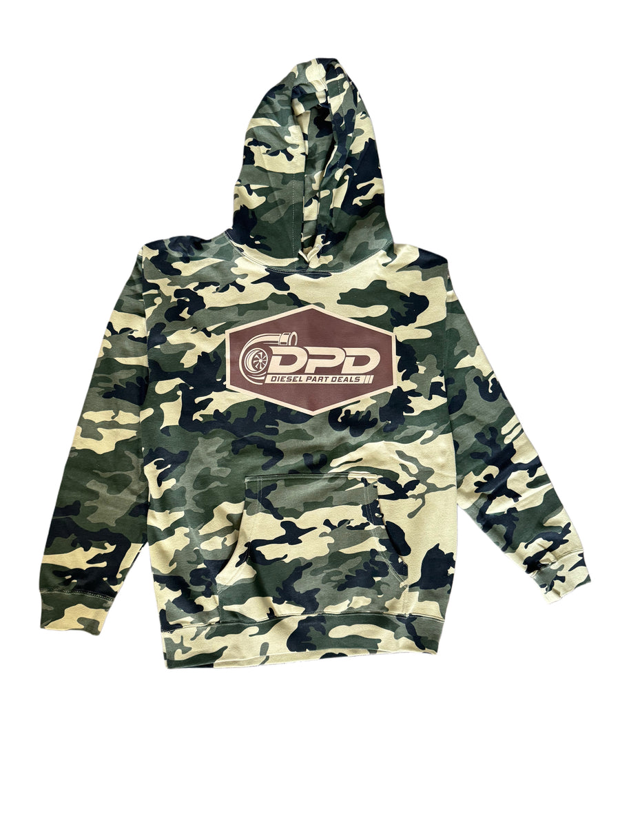 DPD Army Camo Hoodie – Diesel Part Deals