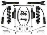 2023-2025 Ford F-250/F-350 Super Duty 4WD 4-5.5 Inch Lift Coilover Conversion System W/ Radius Arms Icon Vehicle Dynamics