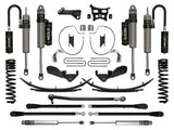 2023-2025 Ford F-250/F-350 Super Duty 4WD Gas 4.5 Inch Lift Suspension System W/ Expansion Packs Icon Vehicle Dynamics