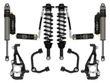 2021-2024 Ford F-150 4WD 3.5-4.5 Inch Lift Suspension System Tubular Icon Vehicle Dynamics