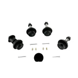 Apex Chassis Heavy Duty Knurled Ball Joint Kit 19-22 Jeep Gladiator JT 18-22 Jeep Wrangler JL/JLU Rubicon Mohave Sahara Sport Includes: 2 Upper and 2 Lower Apex Chassis