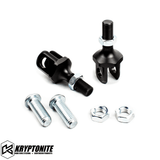KRYPTONITE UTV DEATH GRIP INNER TIE ROD CLEVIS KIT FOR SHOCK THERAPY STEERING RACK (KRP0004-2)
