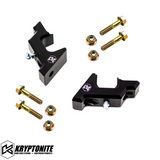 KRYPTONITE POLARIS RZR DEATH GRIP FRONT SWAY BAR BRACKET KIT 2018-2021 TURBO S (KRZRFSB3)