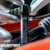 KRYPTONITE POLARIS PRO R/TURBO R/PRO S DEATH GRIP FRONT SWAY BAR LINKS 2022+ (KRPRFSB1)