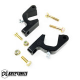 KRYPTONITE POLARIS RZR DEATH GRIP FRONT SWAY BAR BRACKET KIT 2015-2024 XP (KRZRFSB1)