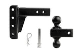 2.0 inch Light Duty 4 inch Drop/Rise Hitch BulletProof Hitch