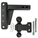 2.0 inch Medium Duty 4 inch Drop/Rise Hitch BulletProof Hitch