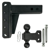2.5 inch Medium Duty 4 inch Drop/Rise Hitch BulletProof Hitch
