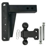 2.5 inch Medium Duty 6 inch Drop/Rise Hitch BulletProof Hitch