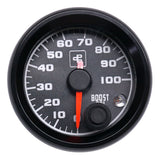 Power Driven 100 psi Boost Gauge (Black or White)