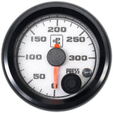 Power Driven 300 psi Universal Pressure Gauge (Black or White)