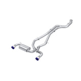 20-26 Toyota Supra T304 Stainless Steel 3 inch Cat-Back Dual Rear Outlet with Burnt End Tips 2 4.5 inch T305 Burnt End Tips Included MBRP
