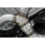 2015-2019 Volkswagen Golf Armor Pro Series 3 Inch Cat Back Quad Split Rear T304 Stainless Steel Exit Exhaust MBRP