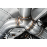 2015-2021 Volkswagen Golf Armor Pro Series 3 Inch Cat Back Dual Split Rear Exit T304 Stainless Steel with Carbon Fiber Tips Exhaust System MBRP