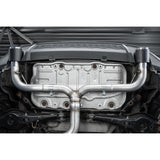 2015-2021 Volkswagen Golf Armor Pro Series 3 Inch Cat Back Dual Split Rear Exit T304 Stainless Steel with Carbon Fiber Tips Exhaust System MBRP