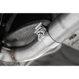 2019-2021 VW Jetta GLI Armor Pro Series 3 Inch Cat Back Dual Rear Exit T304 Stainless Steel with Carbon Fiber Tips Exhaust System MBRP