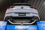 2022-Up Volkswagen Golf GTI MK8 T304 Stainless Steel 3 Inch Cat-Back 2.5 Inch Dual Split Rear MBRP