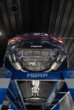 21-24 Kia K5 GT 2.5L Turbo, Armor Pro 2.5-Inch Cat-Back Dual Split Rear Quad Outlet, Carbon Fiber Tips, Street Profile MBRP