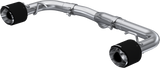 22-Up Subaru BRZ /Toyota GR86 2.4L T304 Stainless Steel 2.5 Inch Axle-Back Dual Split Rear with Carbon Fiber Tips MBRP