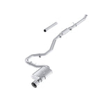 22-Present Honda Civic, Sedan Sport 2.0L Armor Lite 2.5-Inch Cat-Back Exhaust with Tip, Tour Profile, MBRP