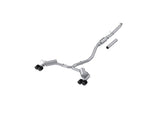 2022-2024 Honda Civic Sport Touring 1.5L Turbo Hatchback Armor Lite 3 Inch Cat-Back 2.5 Inch Dual Split Rear with Quad Carbon Fiber Tips MBRP