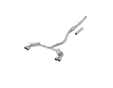 2022-2024 Honda Civic Sport Touring 1.5L Turbo Hatchback Armor Lite 3 Inch Cat-Back 2.5 Inch Dual Split Rear with Quad Polished Tips MBRP