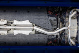 2022-2024 Honda Civic Sport Touring 1.5L Turbo Hatchback Armor Lite 3 Inch Cat-Back 2.5 Inch Dual Split Rear with Quad Polished Tips MBRP