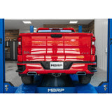 2.5 Inch Cat Back Exhaust System For 19-up Silverado/Sierra 1500 6.2L, 2022 Silverado LTD/ Sierra Limited 6.2L Dual Rear 304 Stainless Steel MBRP