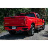 2.5 Inch Cat Back Exhaust System For 19-up Silverado/Sierra 1500 6.2L, 2022 Silverado LTD/ Sierra Limited 6.2L Dual Rear 304 Stainless Steel MBRP