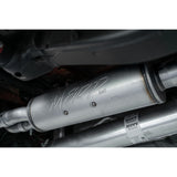 2.5 Inch Cat Back Exhaust System For 19-up Silverado/Sierra 1500 6.2L, 2022 Silverado LTD/ Sierra Limited 6.2L Dual Rear Aluminized Steel MBRP