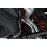 2.5 Inch Cat Back Exhaust System For 19-up Silverado/Sierra 1500 6.2L, 2022 Silverado LTD/ Sierra Limited 6.2L Dual Rear Aluminized Steel MBRP