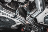 2018-Up Dodge Durango SRT SRT Hellcat 6.2L/6.4L Armor Pro T304 Stainless Steel 3 Inch Cat-Back Dual Rear Exit with Carbon Fiber Tips MBRP
