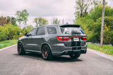 2018-Up Dodge Durango SRT SRT Hellcat 6.2L/6.4L Armor Pro T304 Stainless Steel 3 Inch Cat-Back Dual Rear Exit with Carbon Fiber Tips MBRP