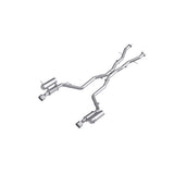 11-Present Dodge Durango 5.7L, Armor Lite 3-Inch Cat-Back Dual Split Rear, Street Profile MBRP