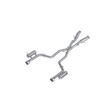 11-Present Dodge Durango 3.6L, Armor Lite 3-Inch Cat-Back Dual Split Rear, Street Profile MBRP