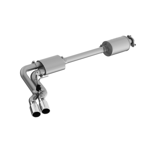 3 Inch Cat Back Exhaust System For 15-20 Ford F-150 Pre Axle Dual Outlet Aluminized Steel Street Version MBRP